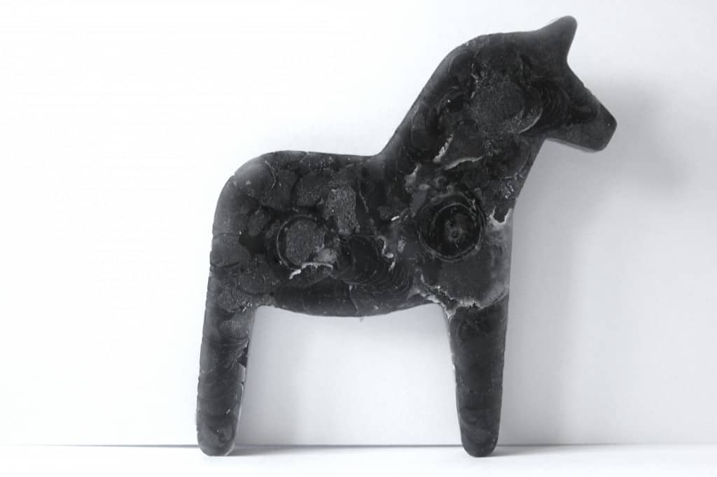 DIY #kaarsvet figuurtjes dalarna paardje