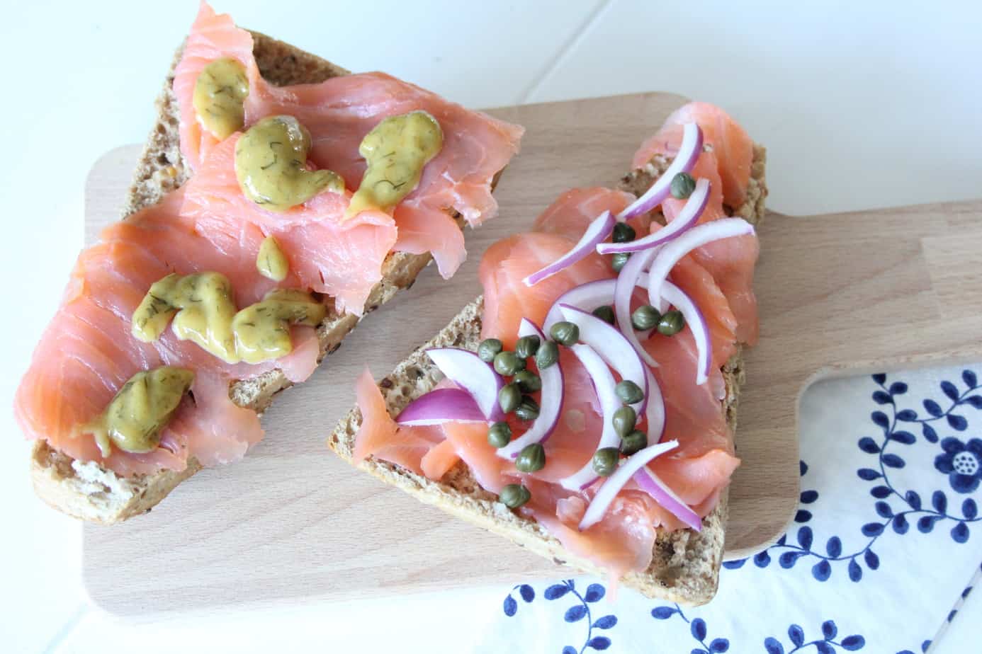LUNCHTIME #Gerookte zalm