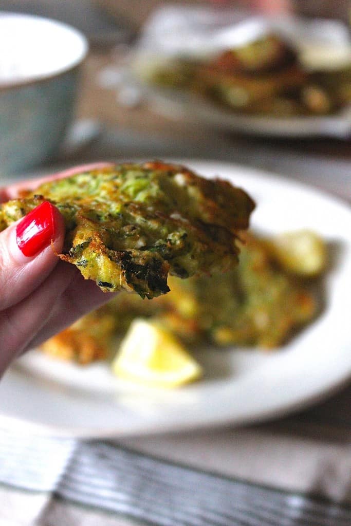 NIGELLA'S COURGETTE FRITTERS | ENJOY! The Good Life 