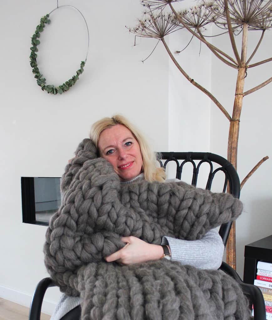 Brei razendsnel een deken van lontwol | ENJOY! The Good Life
