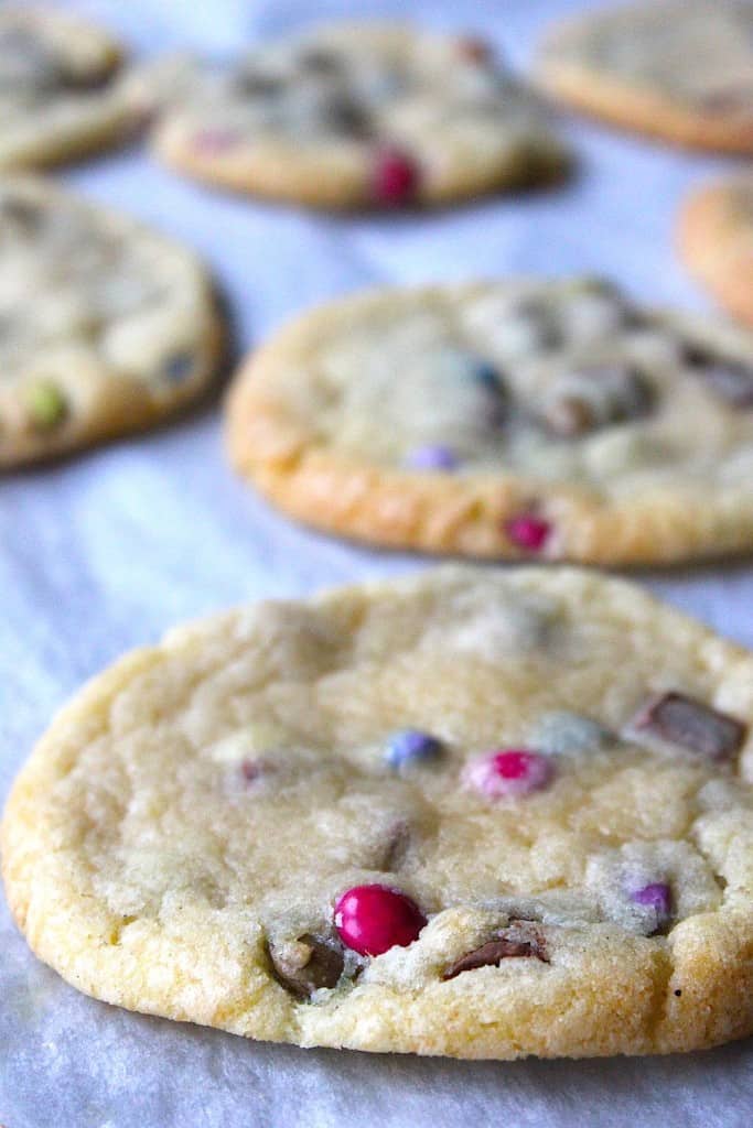 Chocolate Chip Smarties Cookies | ENJOY! The Good Life