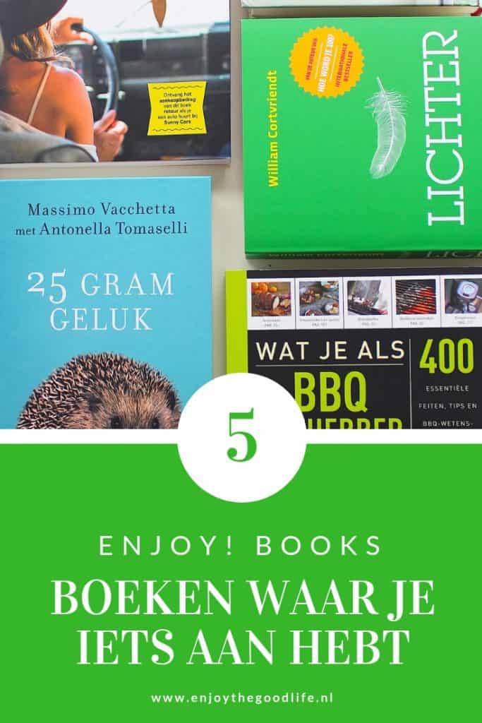 ENJOY! Books: 5 boeken waar je iets aan hebt | ENJOY! The Good Life
