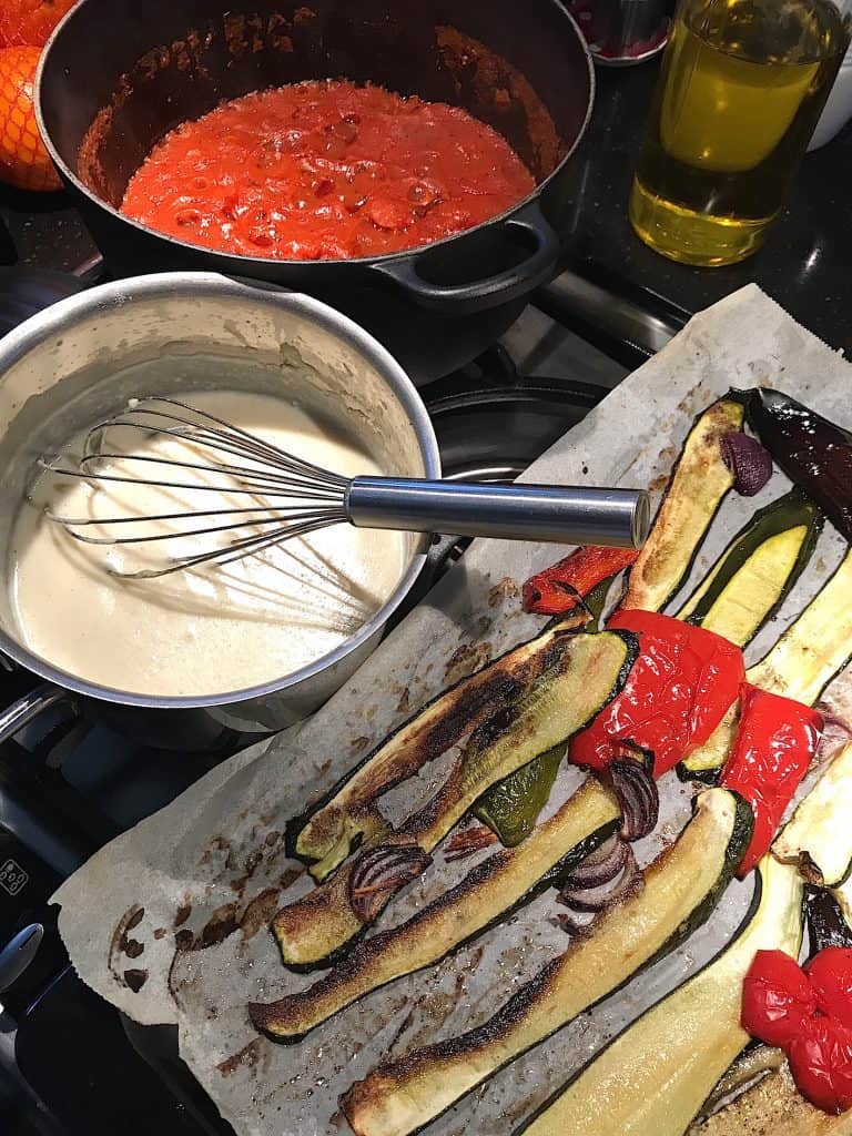 Vegetarische lasagne van gegrilde groenten | ENJOY! The Good Life