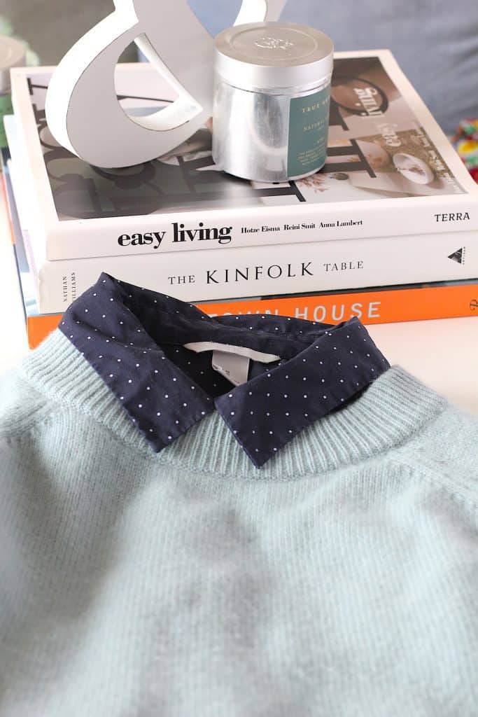 Vrolijke blouse onder je trui of sweater | ENJOY! The Good Life